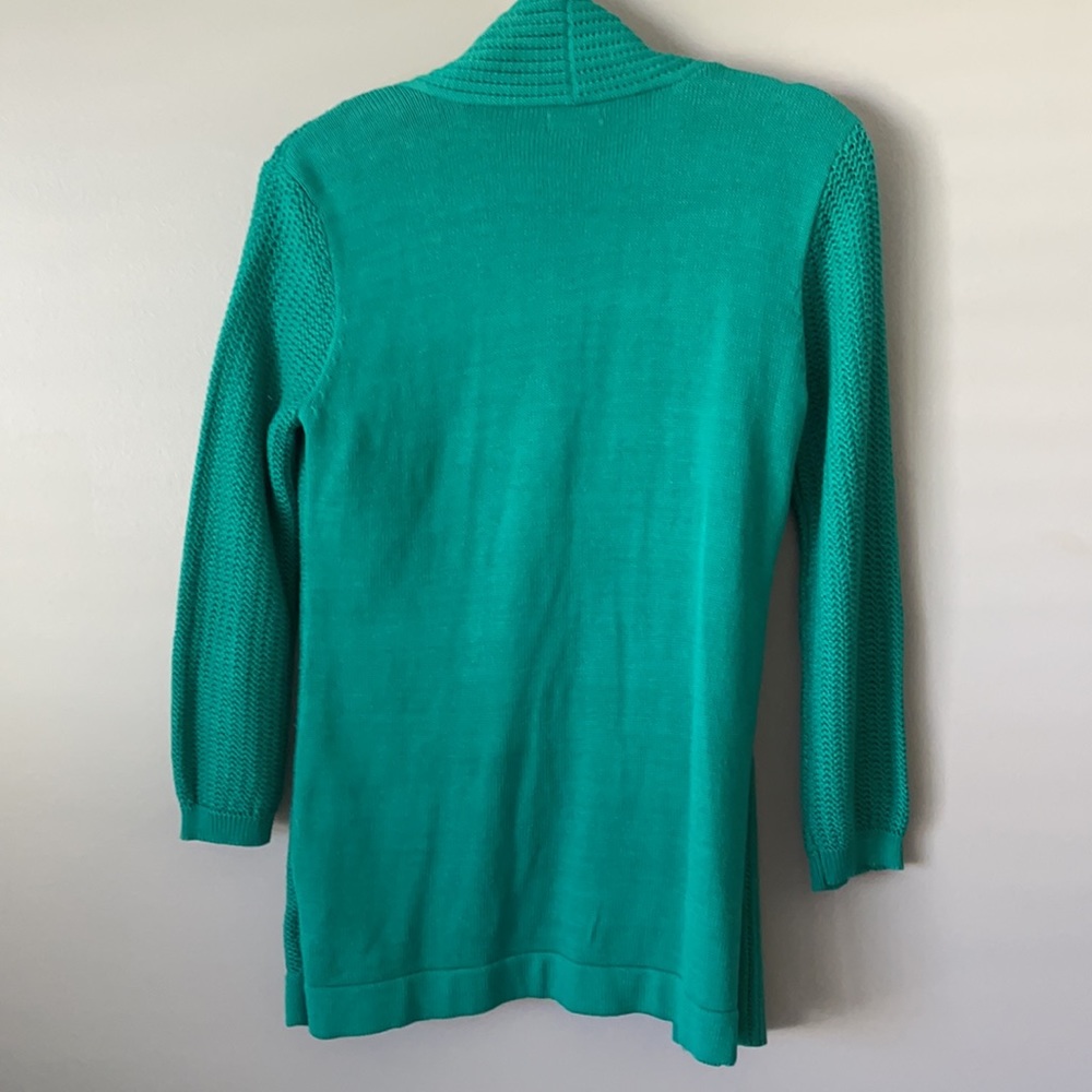 APT9 green white blazer size S - Picture 2 of 8